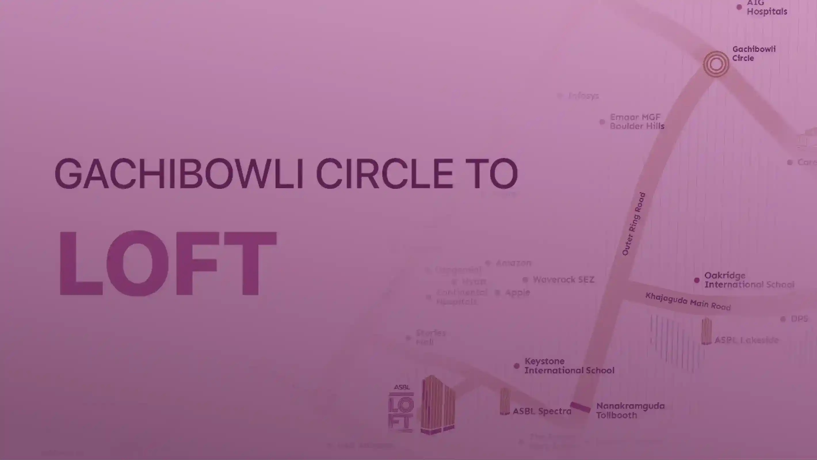 Video thumbnail: drive from ORR to ASBL Loft