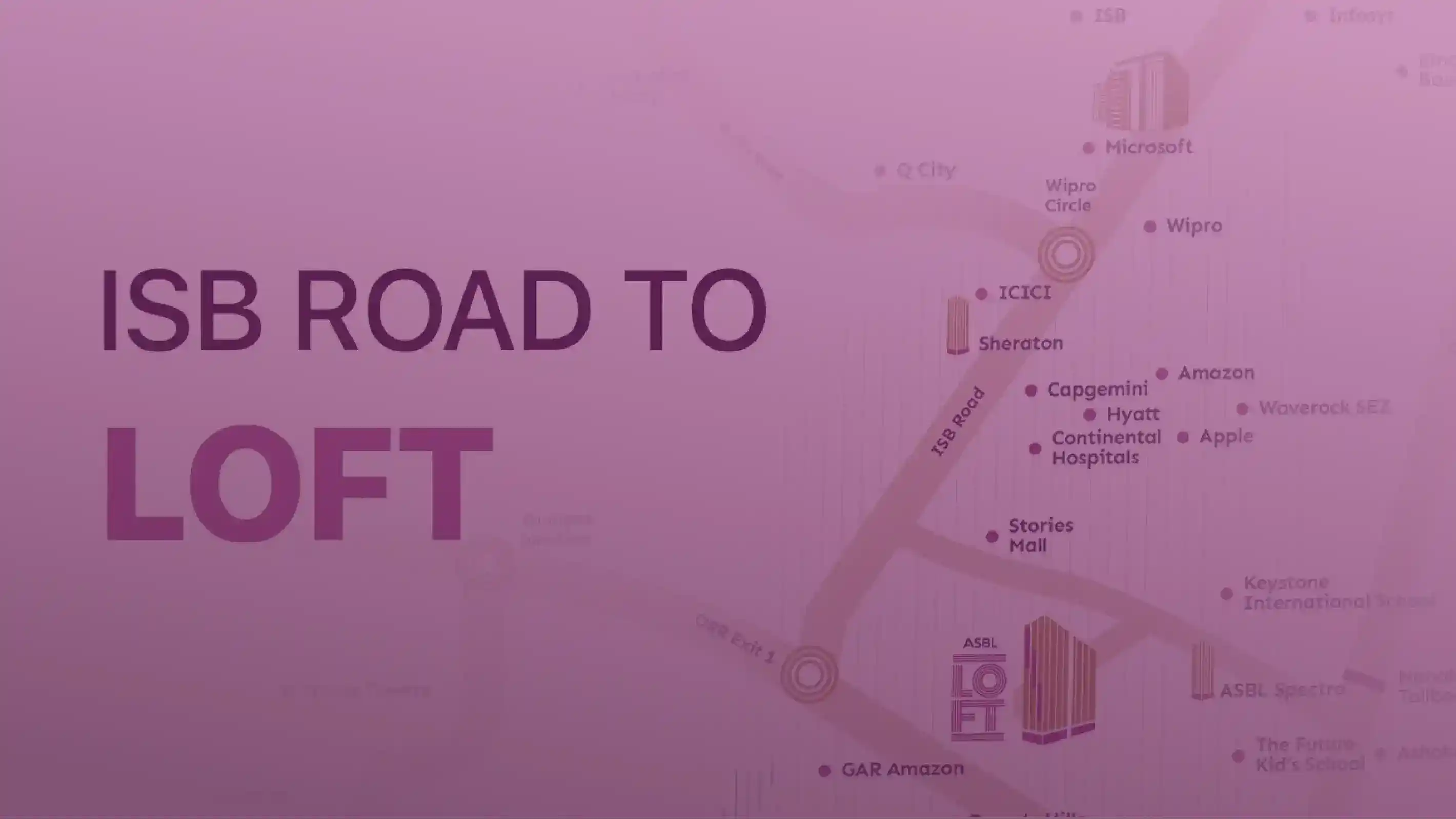 Video thumbnail: drive from ISB road to ASBL Loft