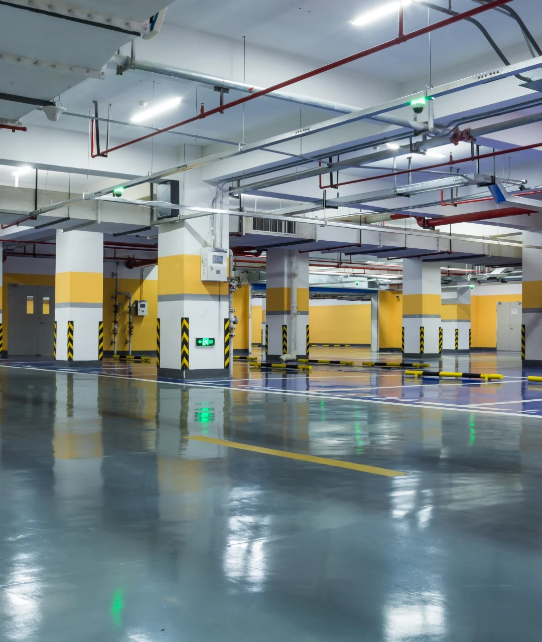 ASBL Spectra parking building spec image ample spaces in Gachibowli basement