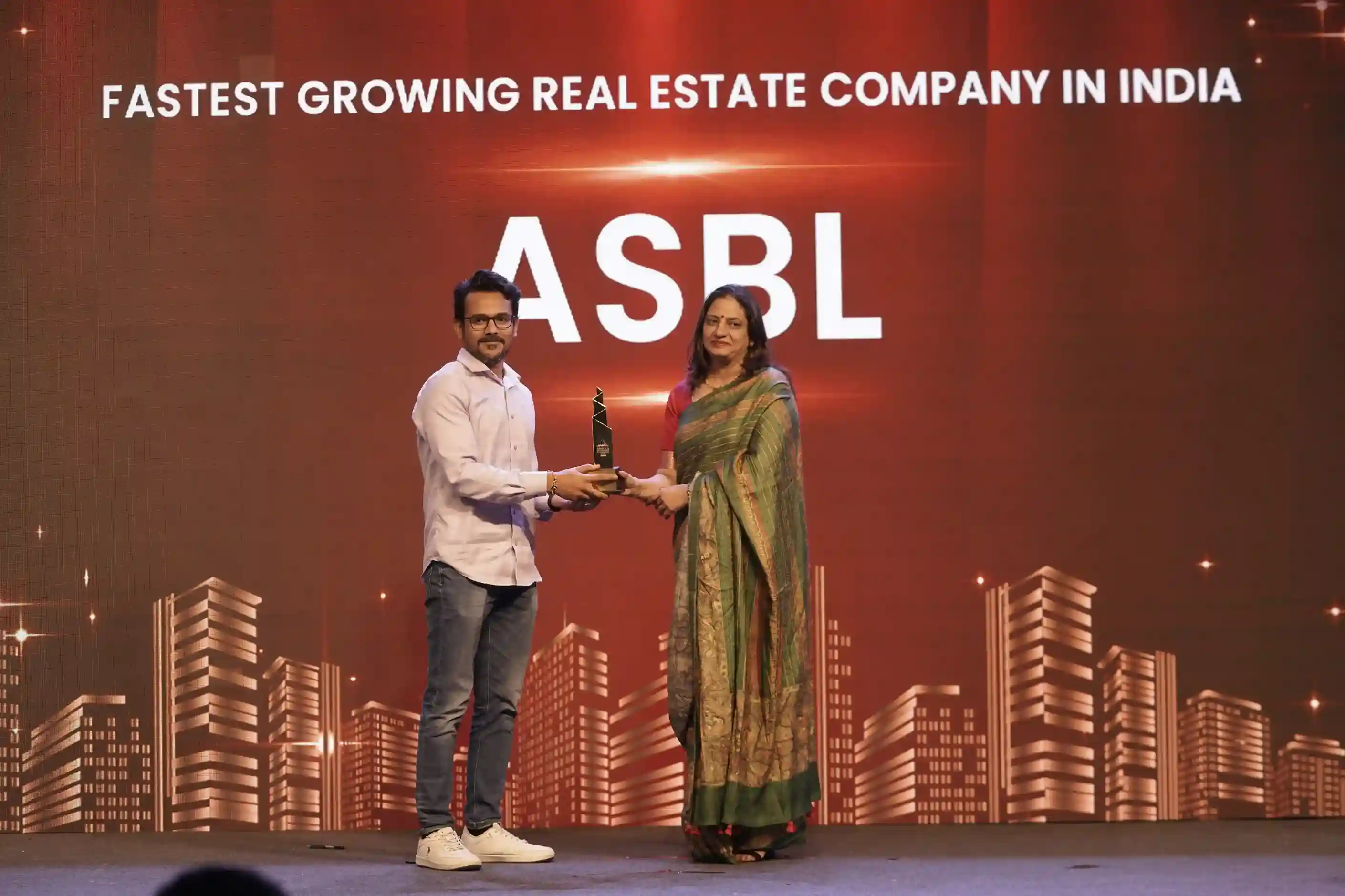 ASBL Recognised as the Fastest Growing Real Estate Company in India