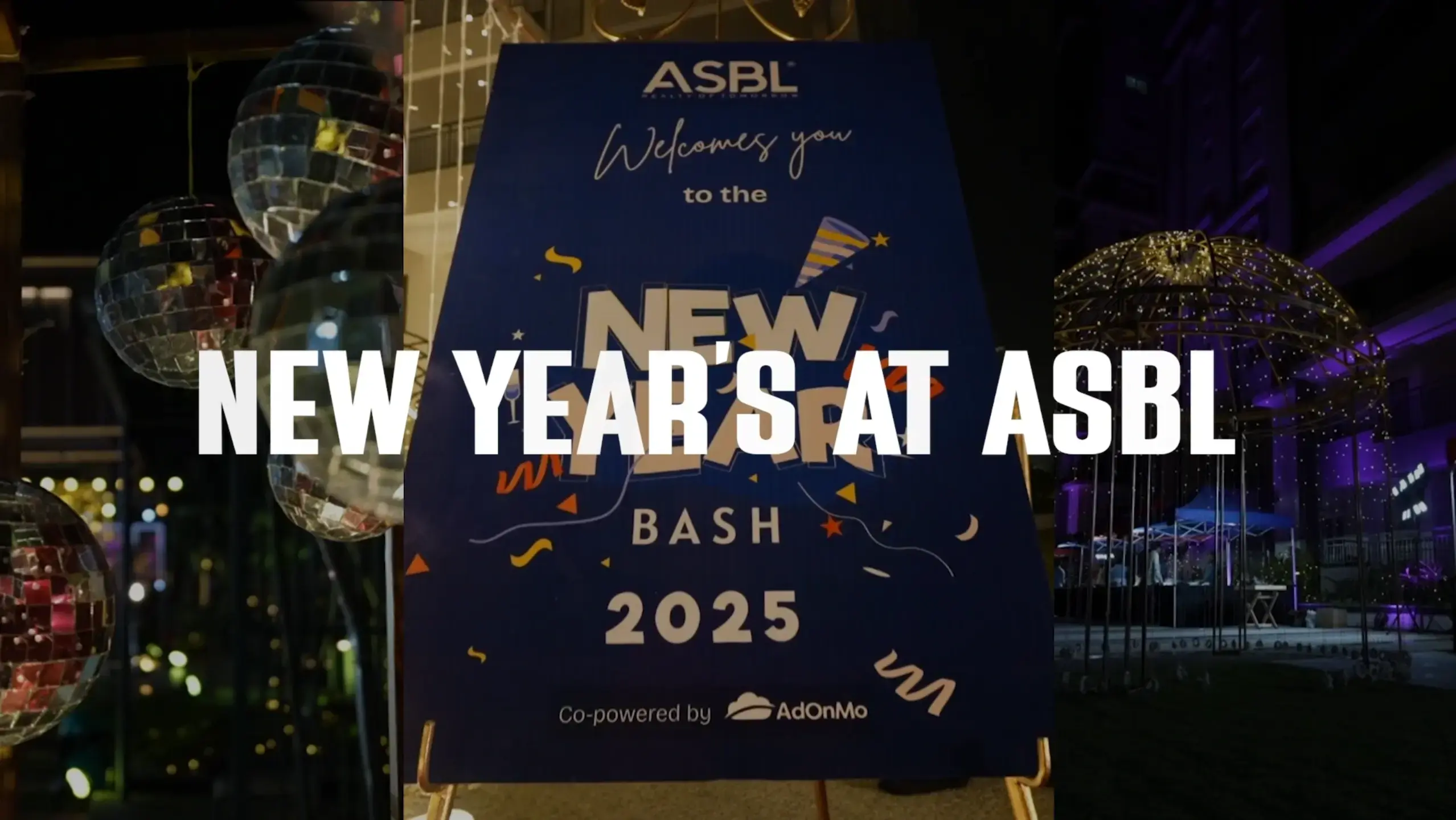 Celebrating New Year 2025 at ASBL Spire event image with festive Kokapet community vibes