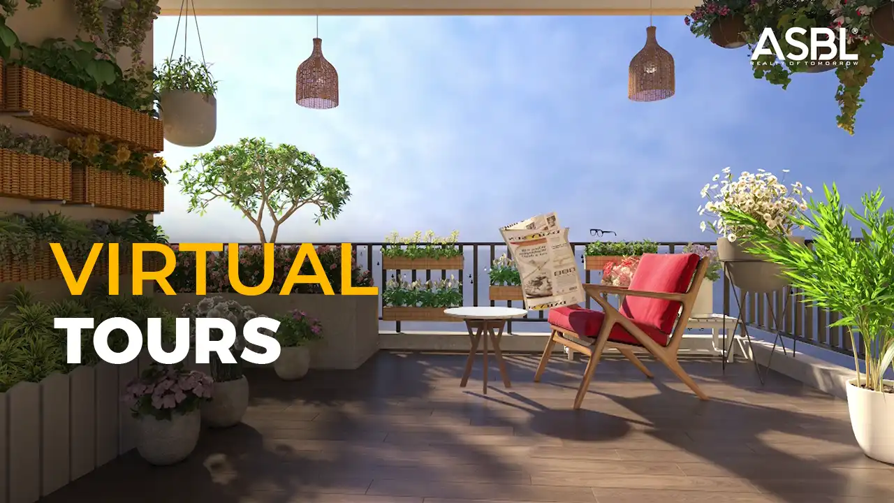 ASBL Spire Virtual Tours playlist for immersive Kokapet apartment walkthroughs