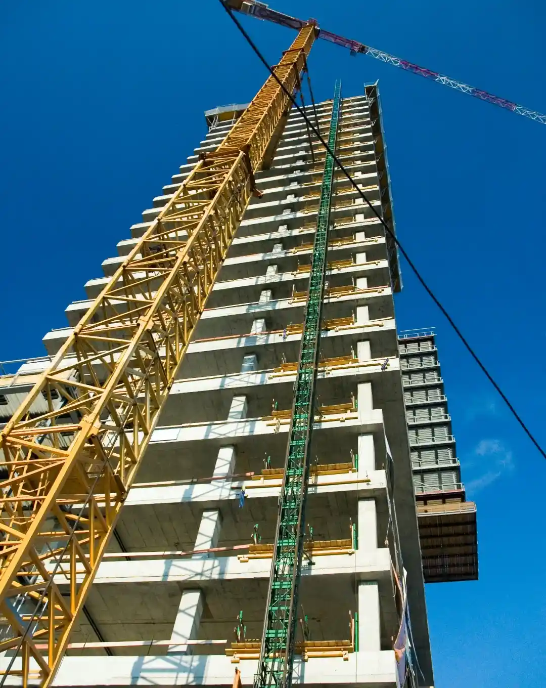 ASBL Spire super structure flat spec image MIVAN shuttering in Kokapet build