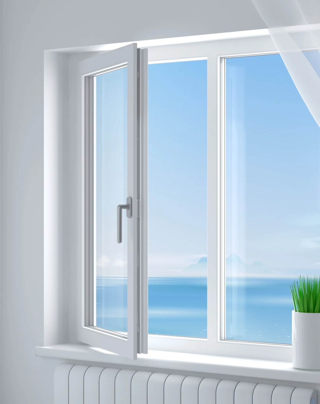 ASBL Spire windows flat spec image UPVC two-track sliding in Kokapet flats