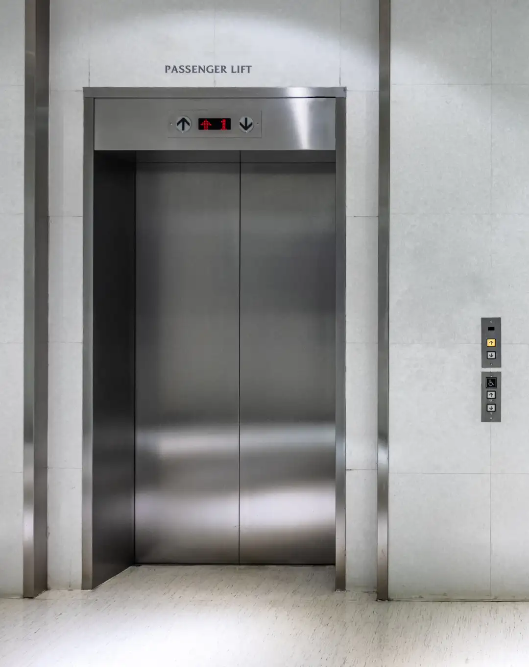ASBL Springs lifts specification image detailing high-speed elevators in buildings