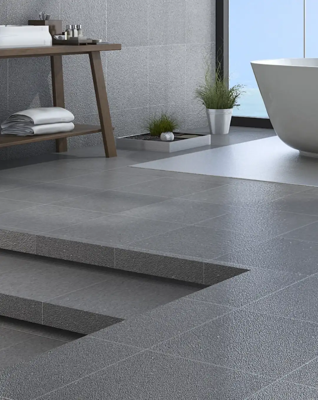 ASBL Springs flooring flat spec image with vitrified tiles throughout Pocharam